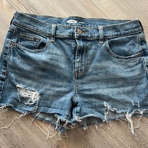 Old Navy Boyfriend jean shorts